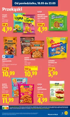 Lidl - gazetka promocyjna Oferta od poniedziałku od poniedziałku 18.05 do środy 20.05 - strona 69