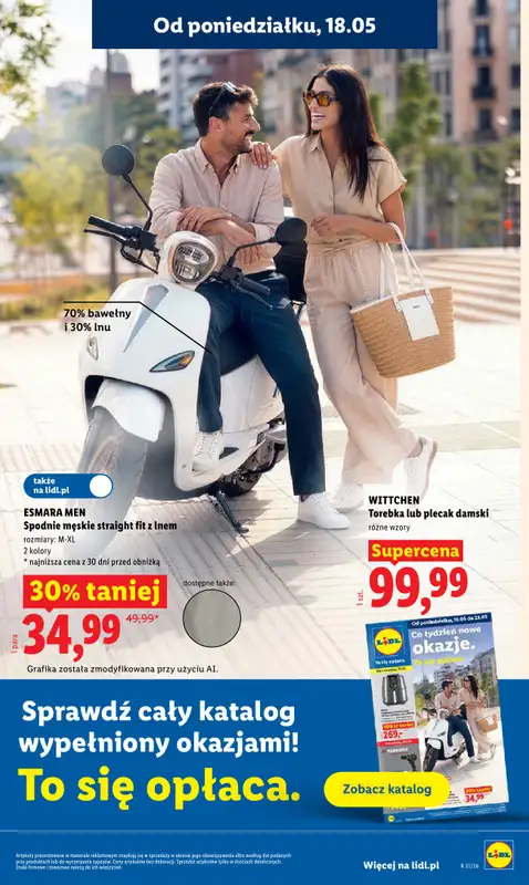 Lidl - gazetka promocyjna Oferta od poniedziałku od poniedziałku 18.05 do środy 20.05 - strona 33