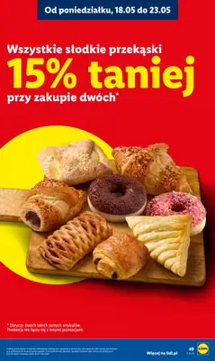 Lidl - gazetka promocyjna Oferta od poniedziałku od poniedziałku 18.05 do środy 20.05 - strona 43