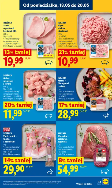 Lidl - gazetka promocyjna Oferta od poniedziałku od poniedziałku 18.05 do środy 20.05 - strona 47