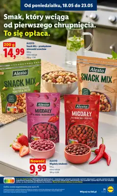 Lidl - gazetka promocyjna Oferta od poniedziałku od poniedziałku 18.05 do środy 20.05 - strona 71