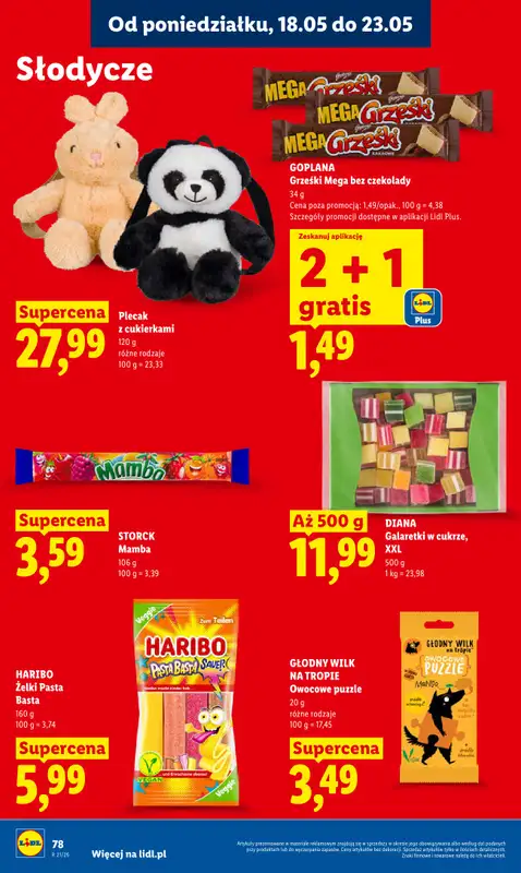 Lidl - gazetka promocyjna Oferta od poniedziałku od poniedziałku 18.05 do środy 20.05 - strona 76