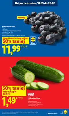Lidl - gazetka promocyjna Oferta od poniedziałku od poniedziałku 18.05 do środy 20.05 - strona 9