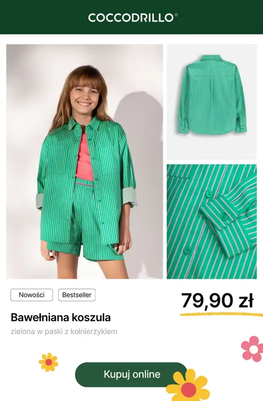 Coccodrillo - gazetka promocyjna -40% na drugi produkt od środy 20.05 do wtorku 02.06 - strona 11