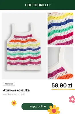 Coccodrillo - gazetka promocyjna -40% na drugi produkt od środy 20.05 do wtorku 02.06 - strona 8