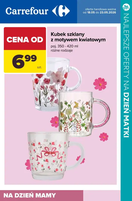 Dzień Matki - gazetka promocyjna Upominki na Dzień Matki - dekoracje, akcesoria i inne! od środy 20.05 do soboty 23.05 - strona 13