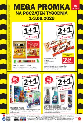 Selgros - gazetka promocyjna Mega promka! od poniedziałku 01.06 do środy 03.06