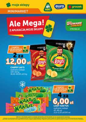 Groszek - gazetka promocyjna Gazetka Minimarket  do środy 27.05