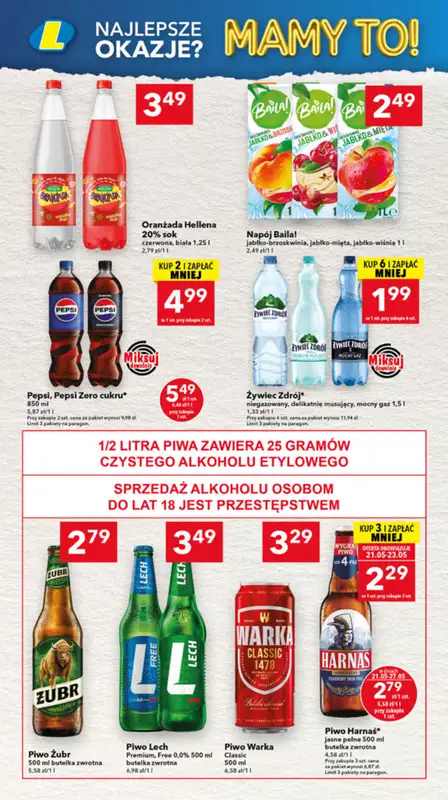 LEWIATAN - gazetka promocyjna Mamy TO w Lewiatanie – Górny Śląśk od czwartku 21.05 do środy 27.05 - strona 14