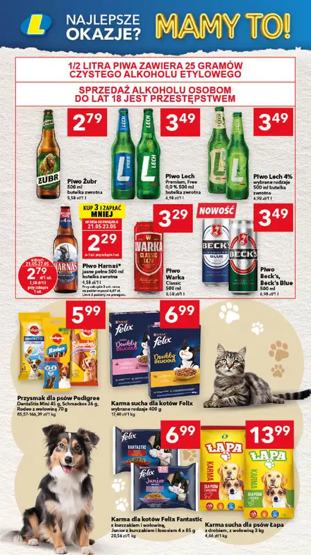 LEWIATAN - gazetka promocyjna Mamy TO w Lewiatanie – Kujawy od czwartku 21.05 do środy 27.05 - strona 14