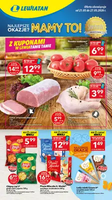 LEWIATAN - gazetka promocyjna Mamy TO w Lewiatanie – Kujawy od czwartku 21.05 do środy 27.05