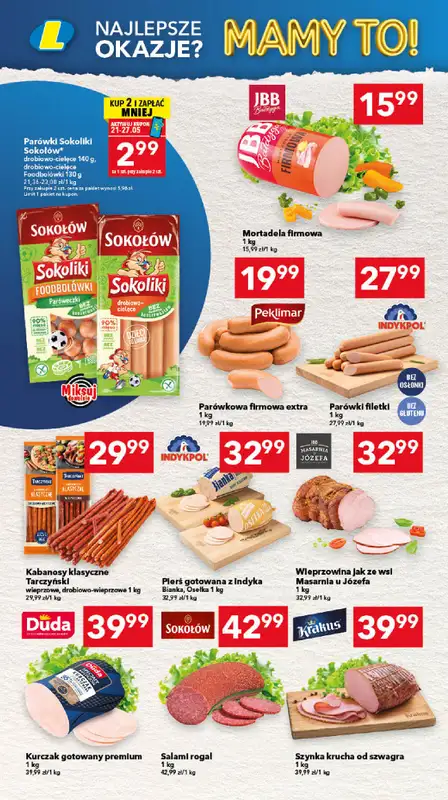 LEWIATAN - gazetka promocyjna Mamy TO w Lewiatanie – Kujawy od czwartku 21.05 do środy 27.05 - strona 6