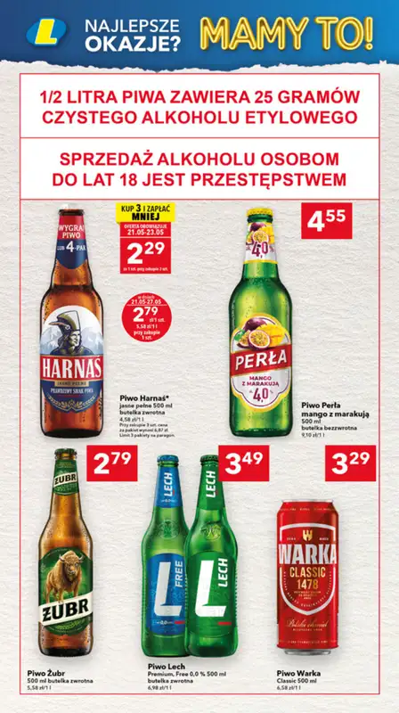 LEWIATAN - gazetka promocyjna Mamy TO w Lewiatanie – woj. lubelskie od czwartku 21.05 do środy 27.05 - strona 14