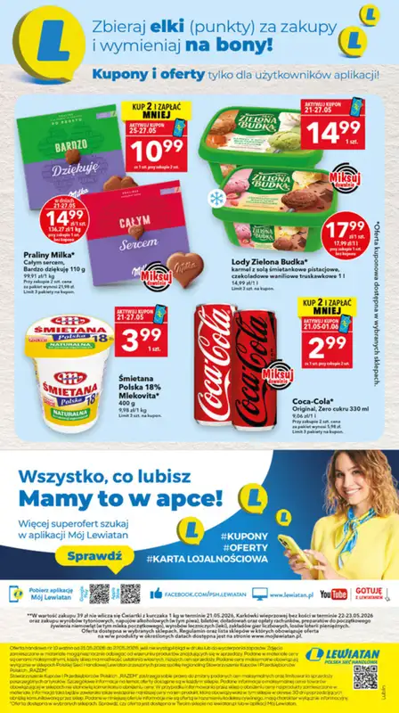 LEWIATAN - gazetka promocyjna Mamy TO w Lewiatanie – woj. lubelskie od czwartku 21.05 do środy 27.05 - strona 16