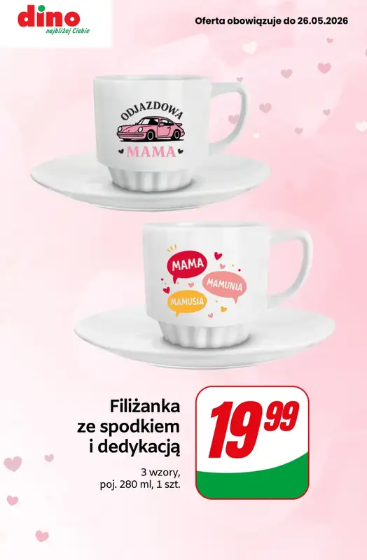 Dino - gazetka promocyjna Upominki na Dzień Mamy od czwartku 21.05 do wtorku 26.05 - strona 5