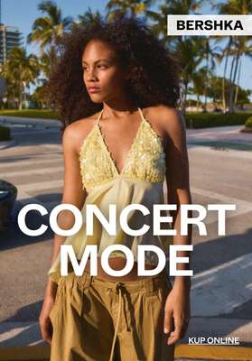 Bershka - gazetka promocyjna Concert mode - odzież damska od środy 20.05 do wtorku 02.06