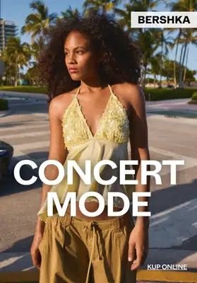 Bershka - gazetka promocyjna Concert mode - odzież damska od środy 20.05 do wtorku 02.06