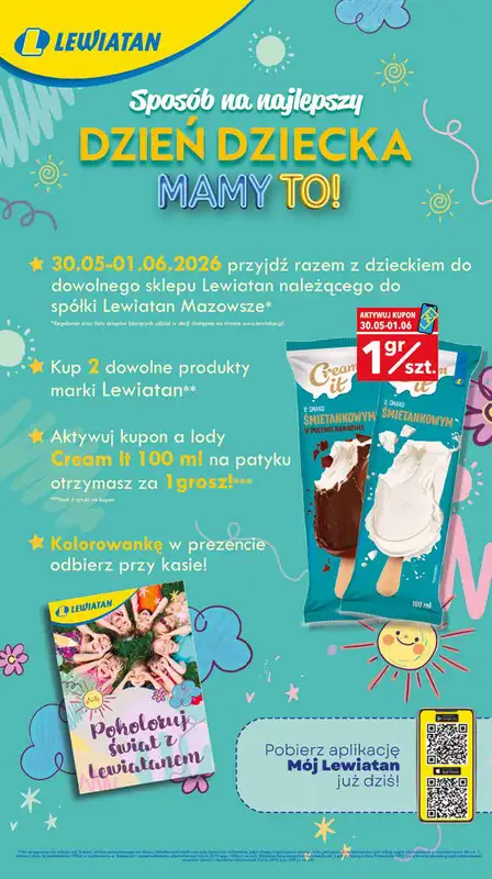 LEWIATAN - gazetka promocyjna Mamy TO w Lewiatanie – woj. mazowieckie od czwartku 21.05 do środy 27.05 - strona 2
