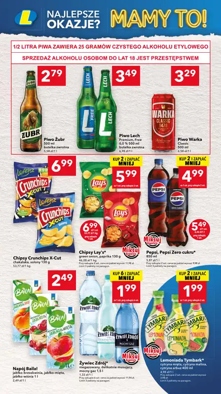LEWIATAN - gazetka promocyjna Mamy TO w Lewiatanie – woj. mazowieckie od czwartku 21.05 do środy 27.05 - strona 14