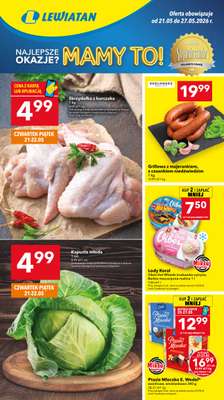 LEWIATAN - gazetka promocyjna Mamy TO w Lewiatanie – woj. mazowieckie od czwartku 21.05 do środy 27.05