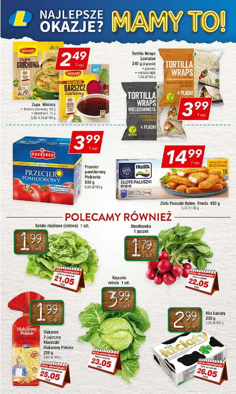 LEWIATAN - gazetka promocyjna Mamy TO w Lewiatanie – woj. małopolskie od czwartku 21.05 do środy 27.05 - strona 14