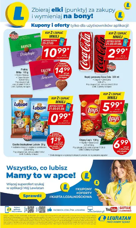 LEWIATAN - gazetka promocyjna Mamy TO w Lewiatanie – woj. małopolskie od czwartku 21.05 do środy 27.05 - strona 16