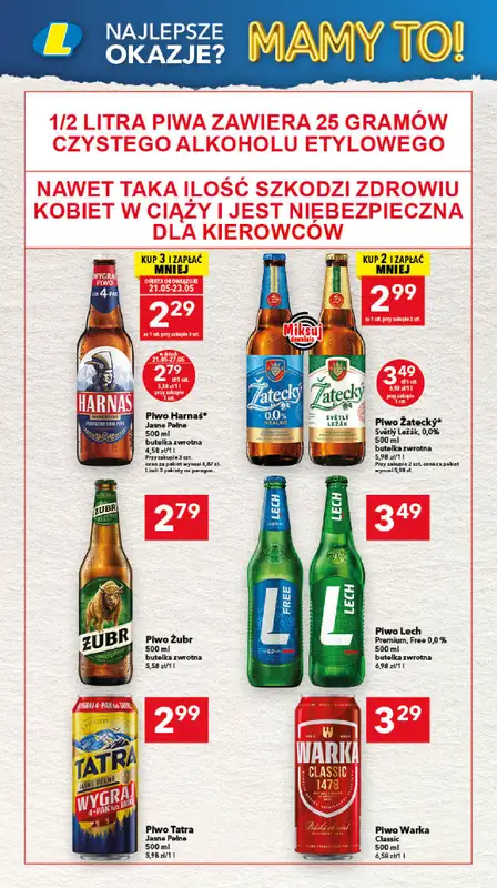 LEWIATAN - gazetka promocyjna Mamy TO w Lewiatanie – woj. podlaskie od czwartku 21.05 do środy 27.05 - strona 14