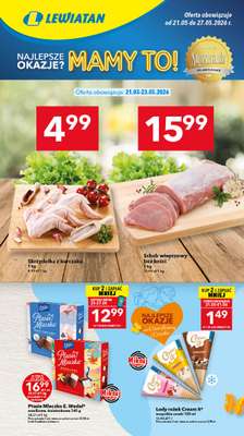 LEWIATAN - gazetka promocyjna Mamy TO w Lewiatanie – Olsztyn od czwartku 21.05 do środy 27.05