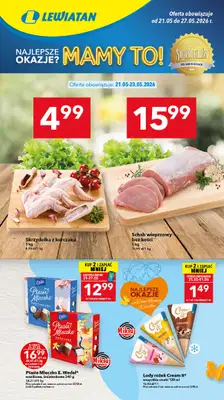 LEWIATAN - gazetka promocyjna Mamy TO w Lewiatanie – Olsztyn od czwartku 21.05 do środy 27.05