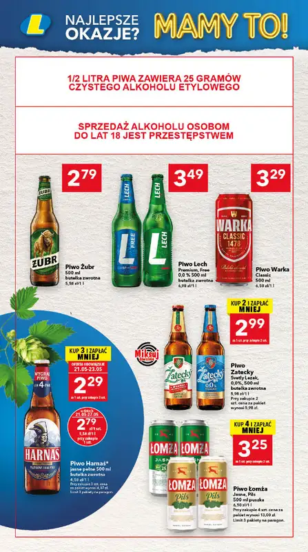 LEWIATAN - gazetka promocyjna Mamy TO w Lewiatanie – Olsztyn od czwartku 21.05 do środy 27.05 - strona 14