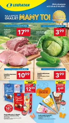 LEWIATAN - gazetka promocyjna Mamy TO w Lewiatanie – woj. opolskie od czwartku 21.05 do środy 27.05