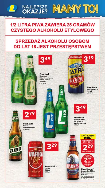 LEWIATAN - gazetka promocyjna Mamy TO w Lewiatanie – woj. opolskie od czwartku 21.05 do środy 27.05 - strona 14