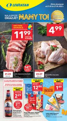 LEWIATAN - gazetka promocyjna Mamy TO w Lewiatanie – Północ od czwartku 21.05 do środy 27.05