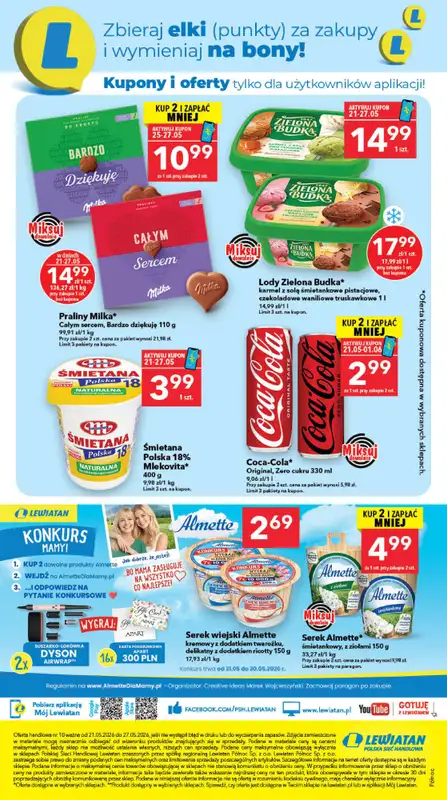 LEWIATAN - gazetka promocyjna Mamy TO w Lewiatanie – Północ od czwartku 21.05 do środy 27.05 - strona 16