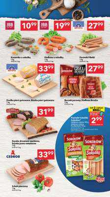 Boczek parzony, Kiełbasa Brocka