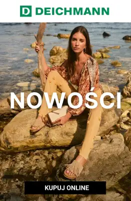Deichmann - gazetka promocyjna Letnie NOWOŚCI dla niej od środy 20.05 