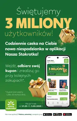 Stokrotka - gazetka promocyjna Gazetka Market od czwartku 21.05 do środy 27.05 - strona 6