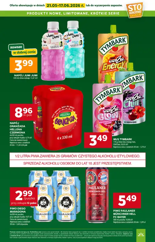 Stokrotka - gazetka promocyjna Gazetka Market od czwartku 21.05 do środy 27.05 - strona 26