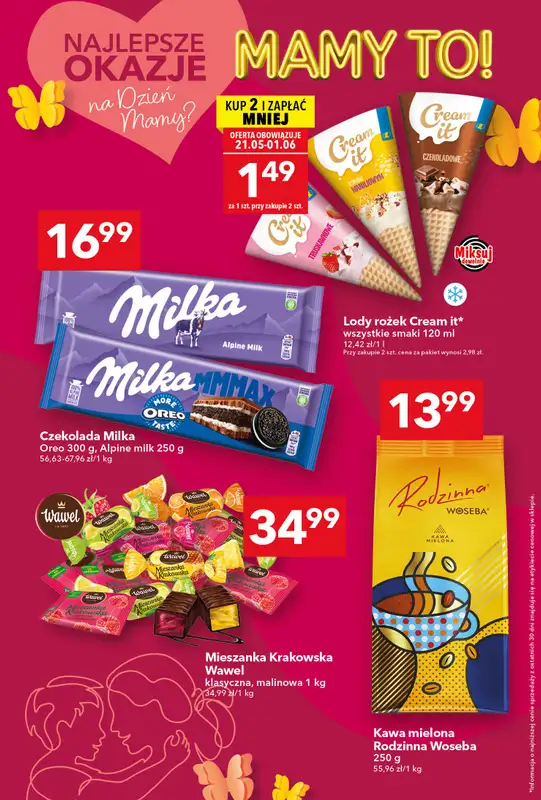LEWIATAN - gazetka promocyjna Mamy TO w Lewiatanie – Żory od czwartku 21.05 do środy 27.05 - strona 3