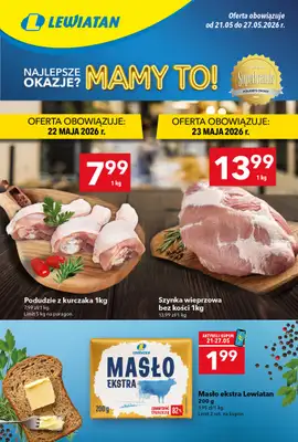 LEWIATAN - gazetka promocyjna Mamy TO w Lewiatanie – Żory od czwartku 21.05 do środy 27.05