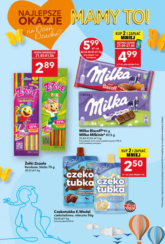 LEWIATAN - gazetka promocyjna Mamy TO w Lewiatanie – Żory od czwartku 21.05 do środy 27.05 - strona 6