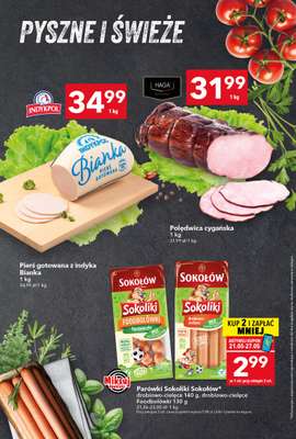 Parówki Sokoliki Sokołów drobiowo-cielęce