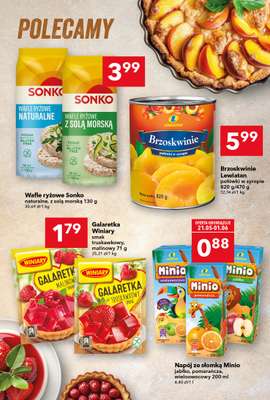 Napój ze słomką Minio pomarańcza