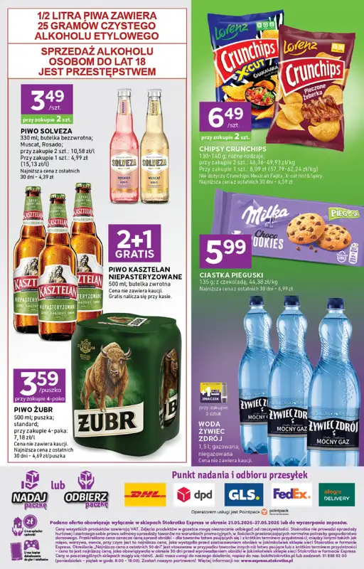 Stokrotka - gazetka promocyjna Gazetka Express od czwartku 21.05 do środy 27.05 - strona 6
