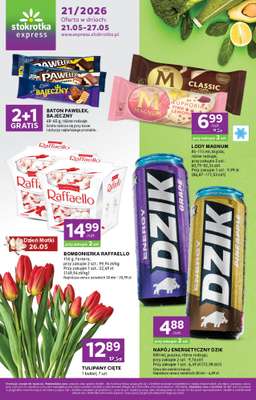 Stokrotka - gazetka promocyjna Gazetka Express od czwartku 21.05 do środy 27.05