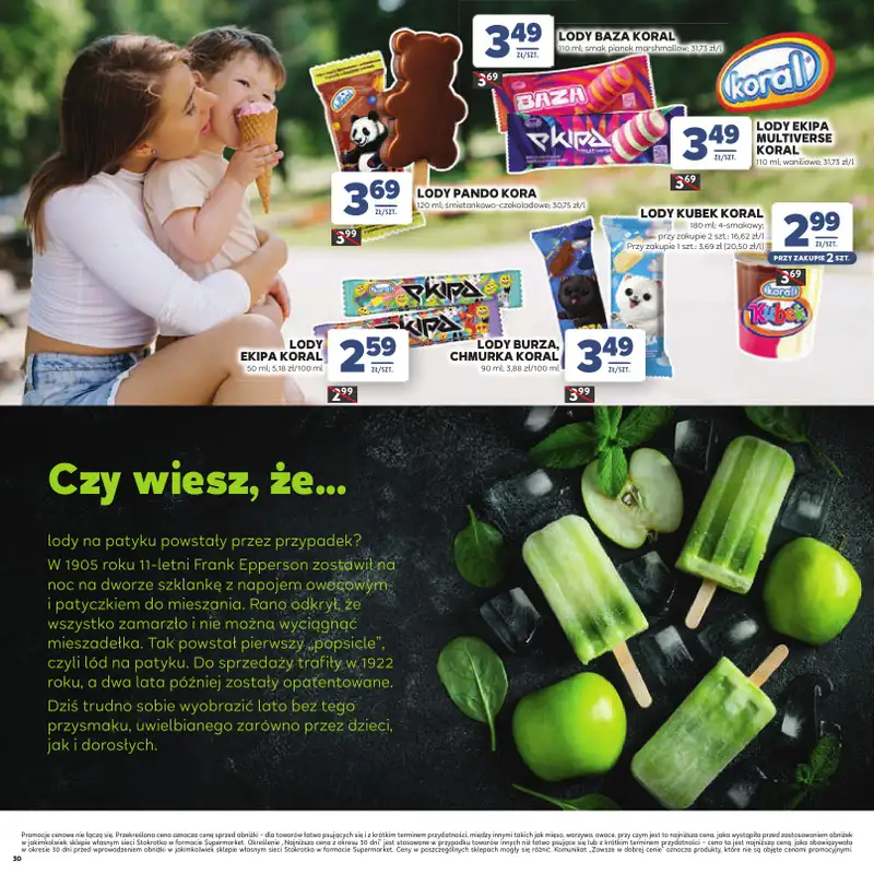 Stokrotka - gazetka promocyjna Katalog Dzień Matki i Dziecka  do poniedziałku 01.06 - strona 30