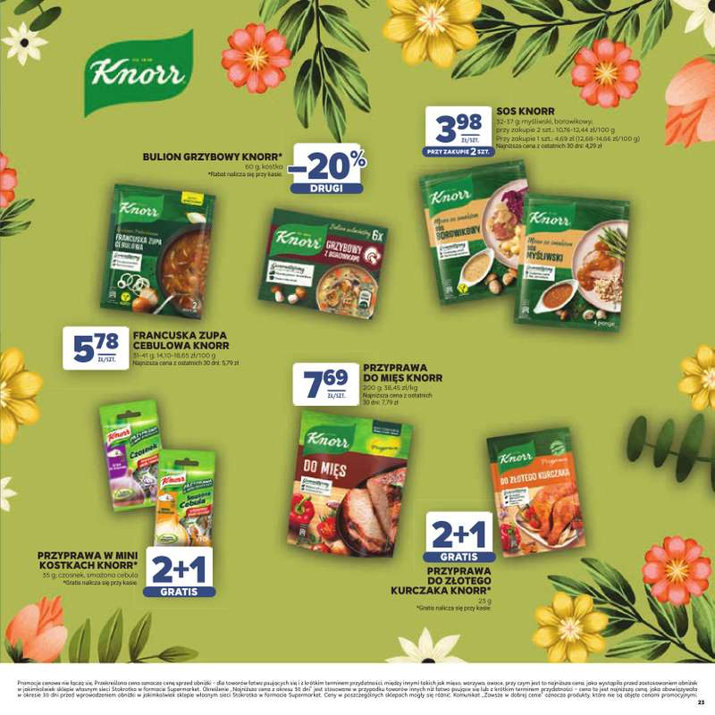 Stokrotka - gazetka promocyjna Katalog Dzień Matki i Dziecka  do poniedziałku 01.06 - strona 23