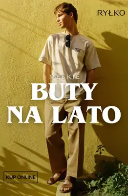 Ryłko - gazetka promocyjna Buty letnie męskie od środy 20.05 