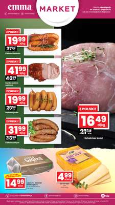 emma MARKET - gazetka promocyjna Plakaty promocyjne od czwartku 21.05 do środy 27.05