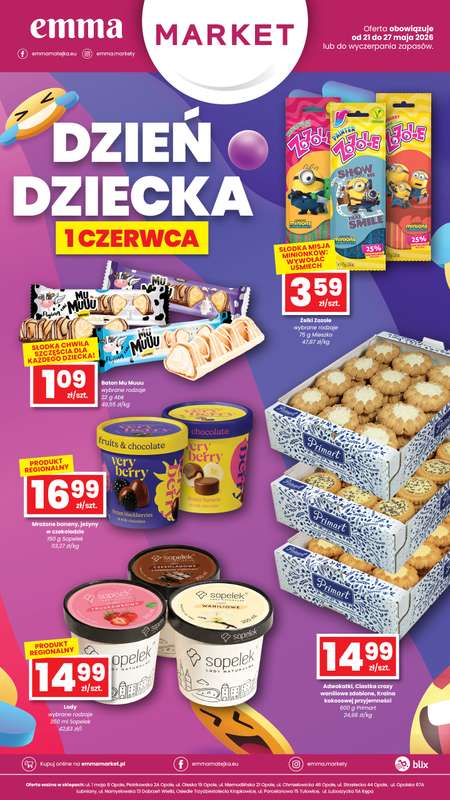 emma MARKET - gazetka promocyjna Plakaty promocyjne od czwartku 21.05 do środy 27.05 - strona 3